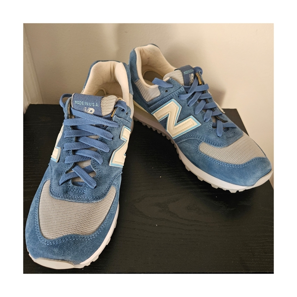 New Balance 574 American Tall Tales Pack Babe the Blue Ox Sneakers 7.5 RARE - Picture 5 of 7